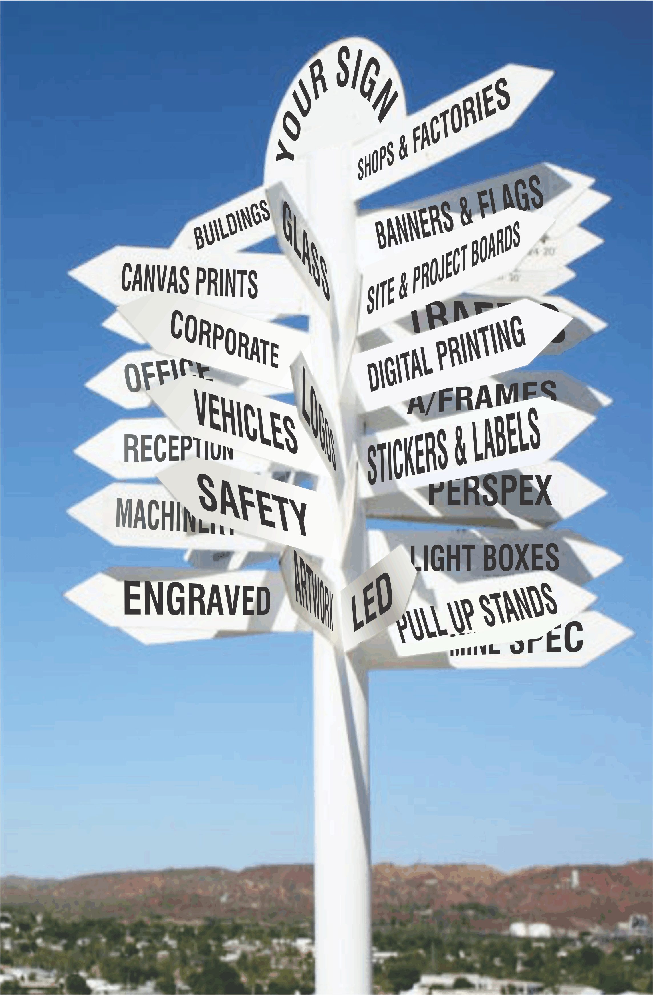 SIGN POST